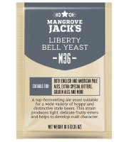 Дрожжи Mangrove Jacks Liberty Bell Ale M36, 10 г, для пива верхового брожения