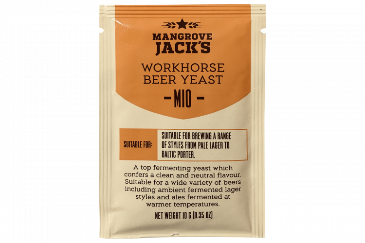 Дрожжи Mangrove Jacks Workhorse Beer Yeast M10, 10 г